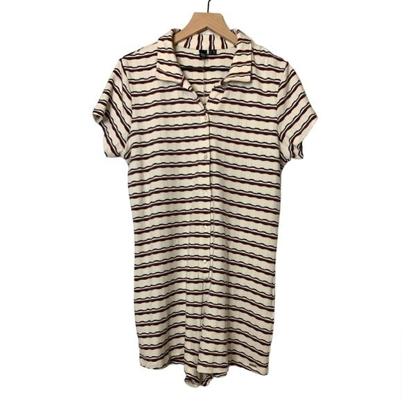 NWT VOLCOM COTTON COCO HO WOMEN'S ROMPER. SIZE MEDIUM - Picture 6 of 10